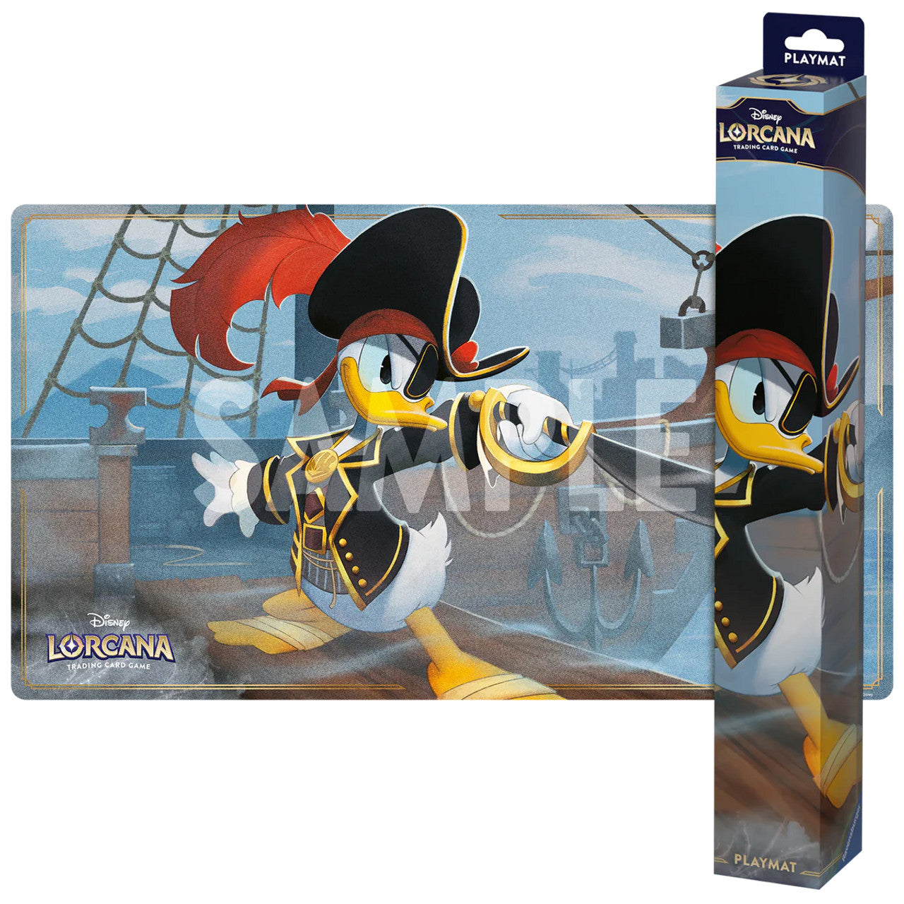 Lorcana Playmat Donald Duck Buckaneer Playmat