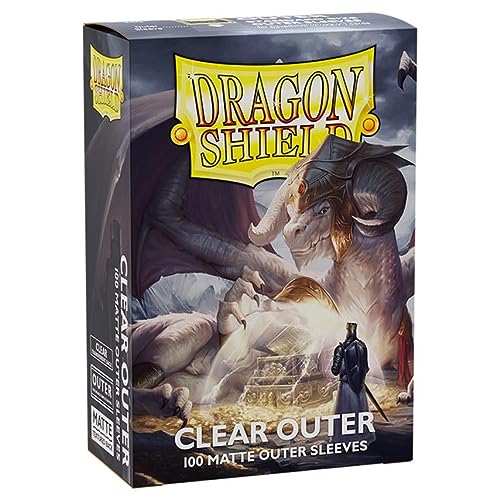 Sleeves - Dragon Shield - Box 100 - Clear Outer