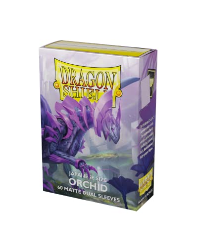 Sleeves - Dragon Shield - Box 60 - Matte Dual Orchid (Yu-Gi-Oh Sized)