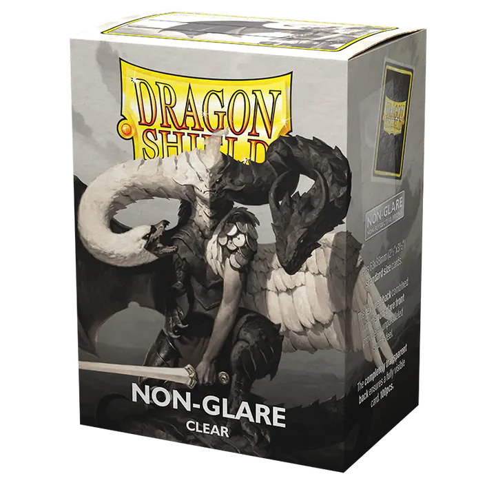 Sleeves - Dragon Shield - Box 100 - Matte Clear Non Glare