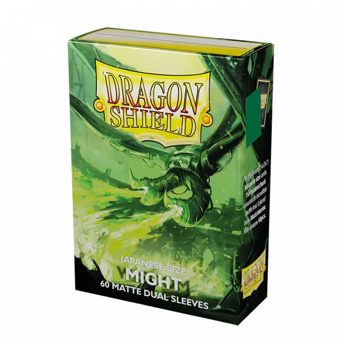 Sleeves - Dragon Shield - Box 60 - Matte Dual Eucalyptus (Yu-Gi-Oh Sized)