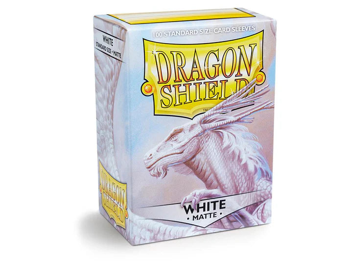 Sleeves - Dragon Shield - Box 100 - White Matte
