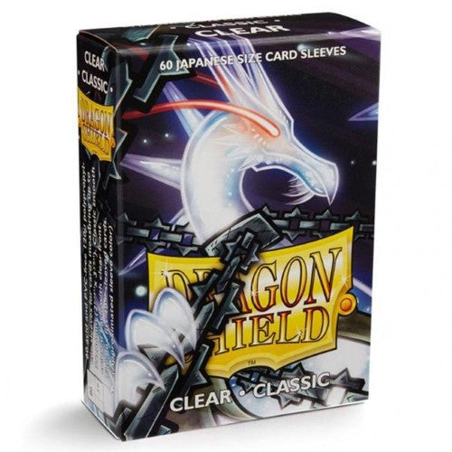 Dragon Shield: Clear Classic Sleeves - (Yu-Gi-Oh Sized)