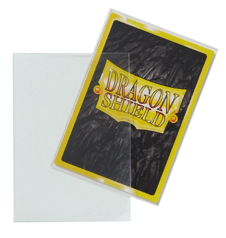 Dragon Shield: Clear Matte Sleeves - (Yu-Gi-Oh Sized)