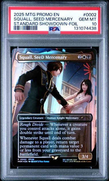 2025 MAGIC THE GATHERING WPN #0002 SQUALL, SEED MERCENARY FINAL FANTAS Card Masters 2025 MAGIC THE GATHERING WPN #0002 SQUALL, SEED MERCENARY FINAL FANTAS Card Masters