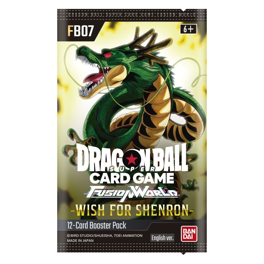 Dragon Ball Super Card Game Fusion World - Wish for Shenron- Booster Pack  [FB07]