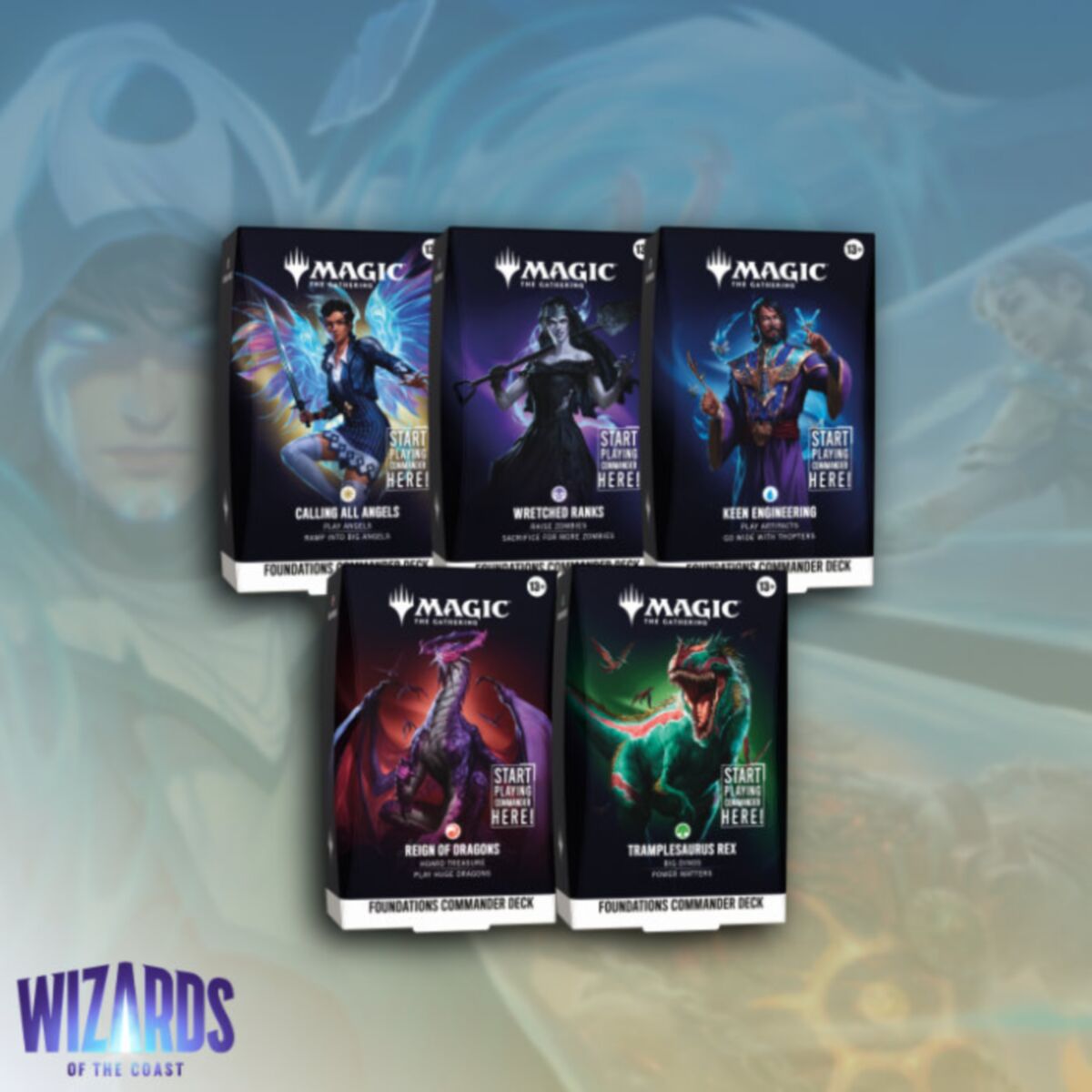 PRE ORDER - Magic Foundations - Starter Commander Deck