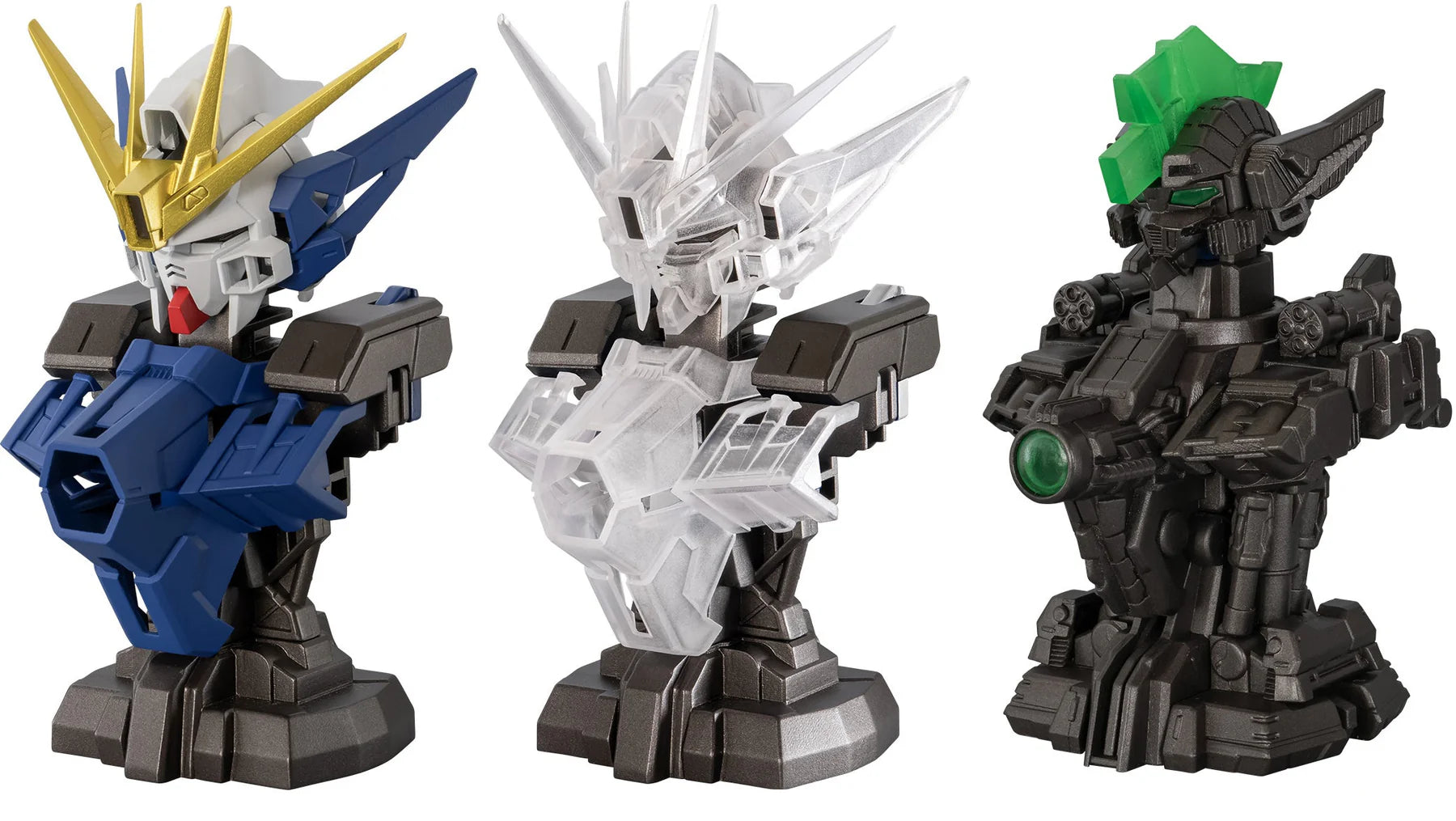 Bandai Gashapon - Mobile Suit Gundam MS Mechanical Bust 08 Wing Gundam Zero EW