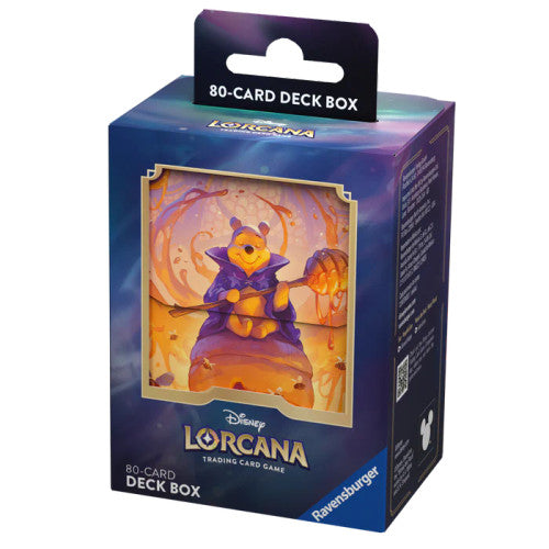 Lorcana Deck Box Azurite Sea - Winnie the Pooh Hunny Wizard