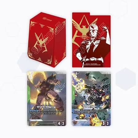 Gundam Card Game: Official Card Case Set  – Set 2