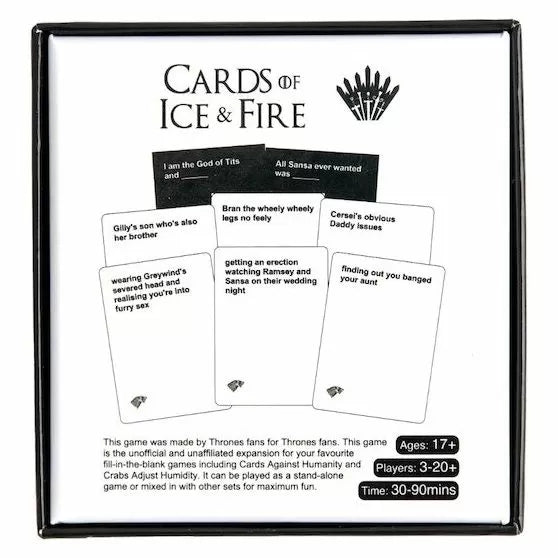 Cards of Ice & Fire
