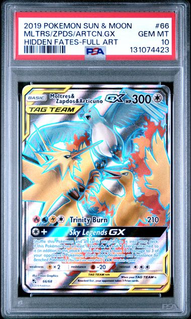 喷火龙 GX 隐藏的命运 - PSA 9