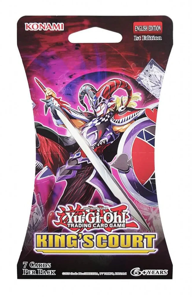 Yu-Gi-Oh! Blister Pack - King's Court (1st Edition)