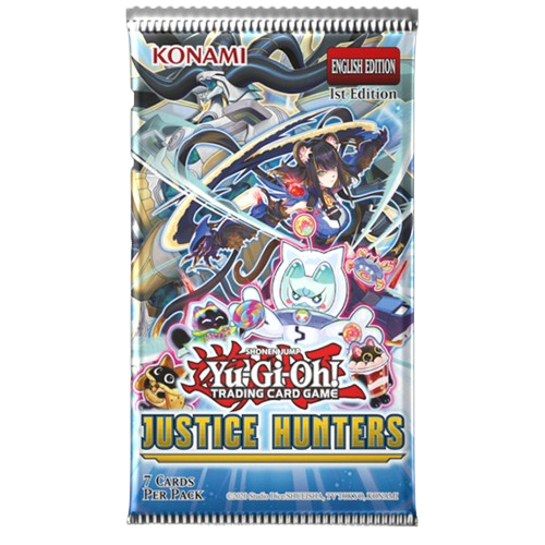 Yu-Gi-Oh! Justice Hunters Booster Pack