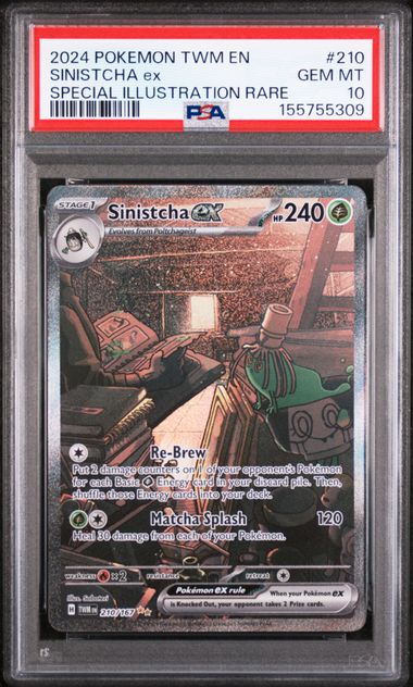 SINISTCHA ex SPECIAL ILLUSTRATION  - PSA 10