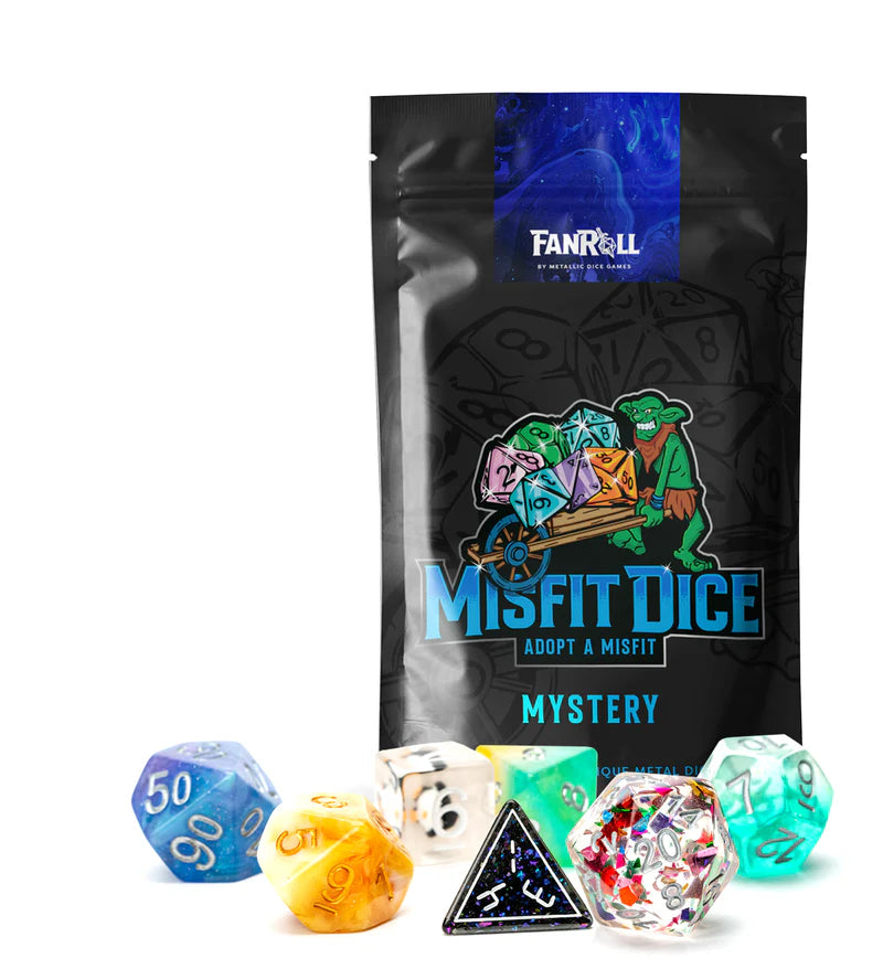 MDG Fanroll Misfit Mystery Dice Set - Mini