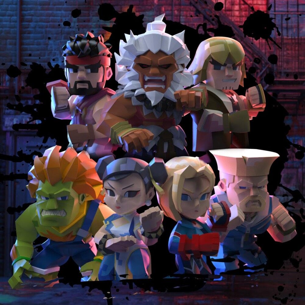 Mighty Jaxx: Arcade – Capcom Street Fighter Series - Blind Box