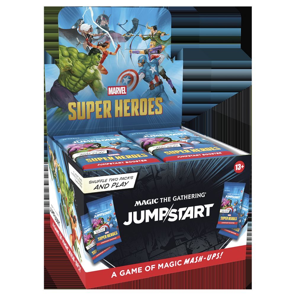 PRE ORDER - Magic Marvel Super Heroes - Jumpstart Booster Box