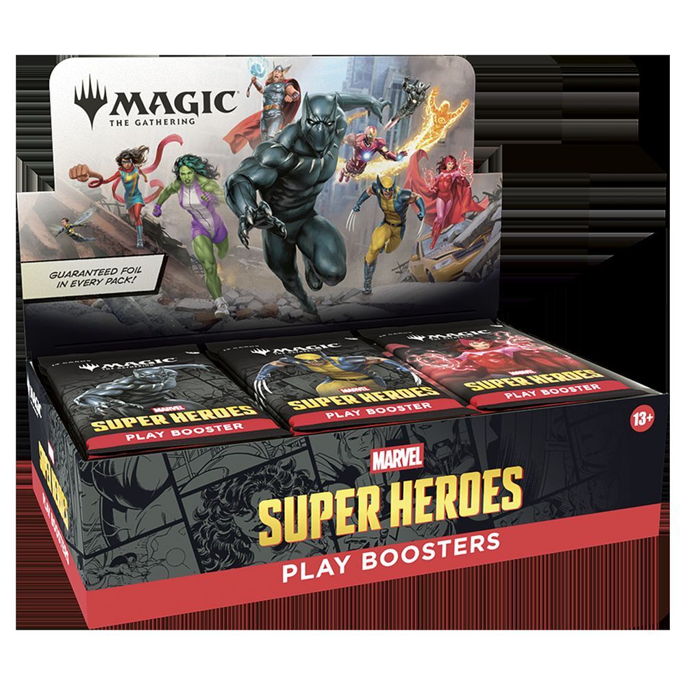PRE ORDER - Magic Marvel Super Heroes - Play Booster Box