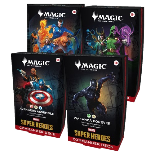 PRE ORDER - Magic Marvel Super Heroes - Commander Deck