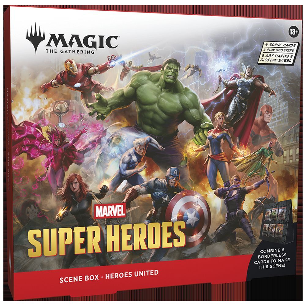 PRE ORDER - Magic Marvel Super Heroes - Scene Box