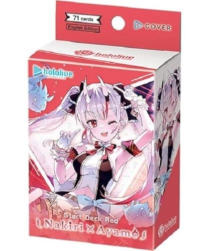 [hololive OFFICIAL CARD GAME] Nakiri Ayame Start Deck Red