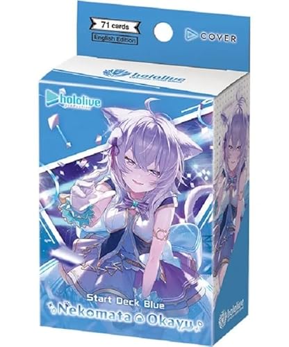 [hololive OFFICIAL CARD GAME] Nekomata Okayu Start Deck Blue