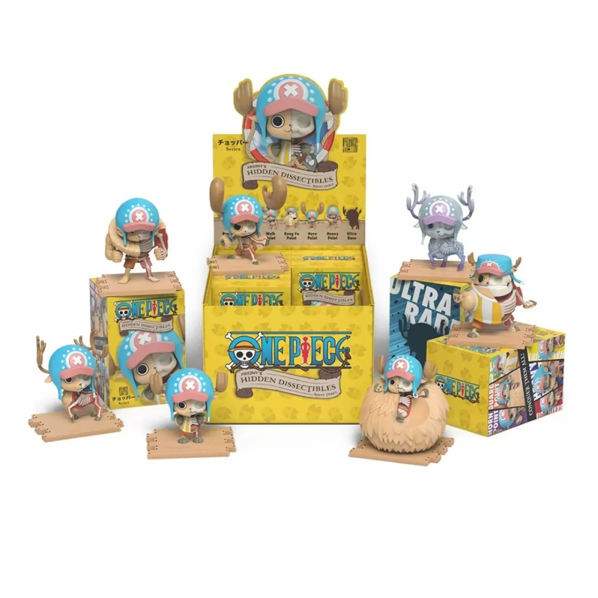 Mighty Jaxx: Freeny's Hidden Dissectibles – One Piece (Chopper Edition)