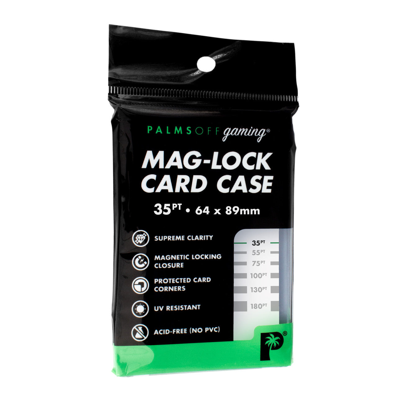 Palms Off Gaming Mag-Lock Card Case 35pt