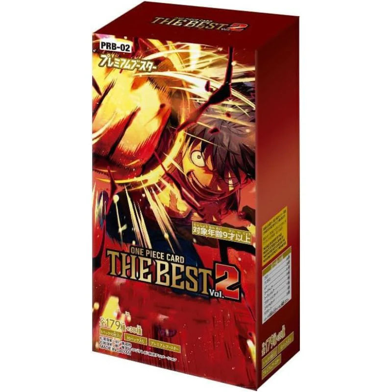 One Piece - [PRB-02] The Best Premium Booster Box - Japanese