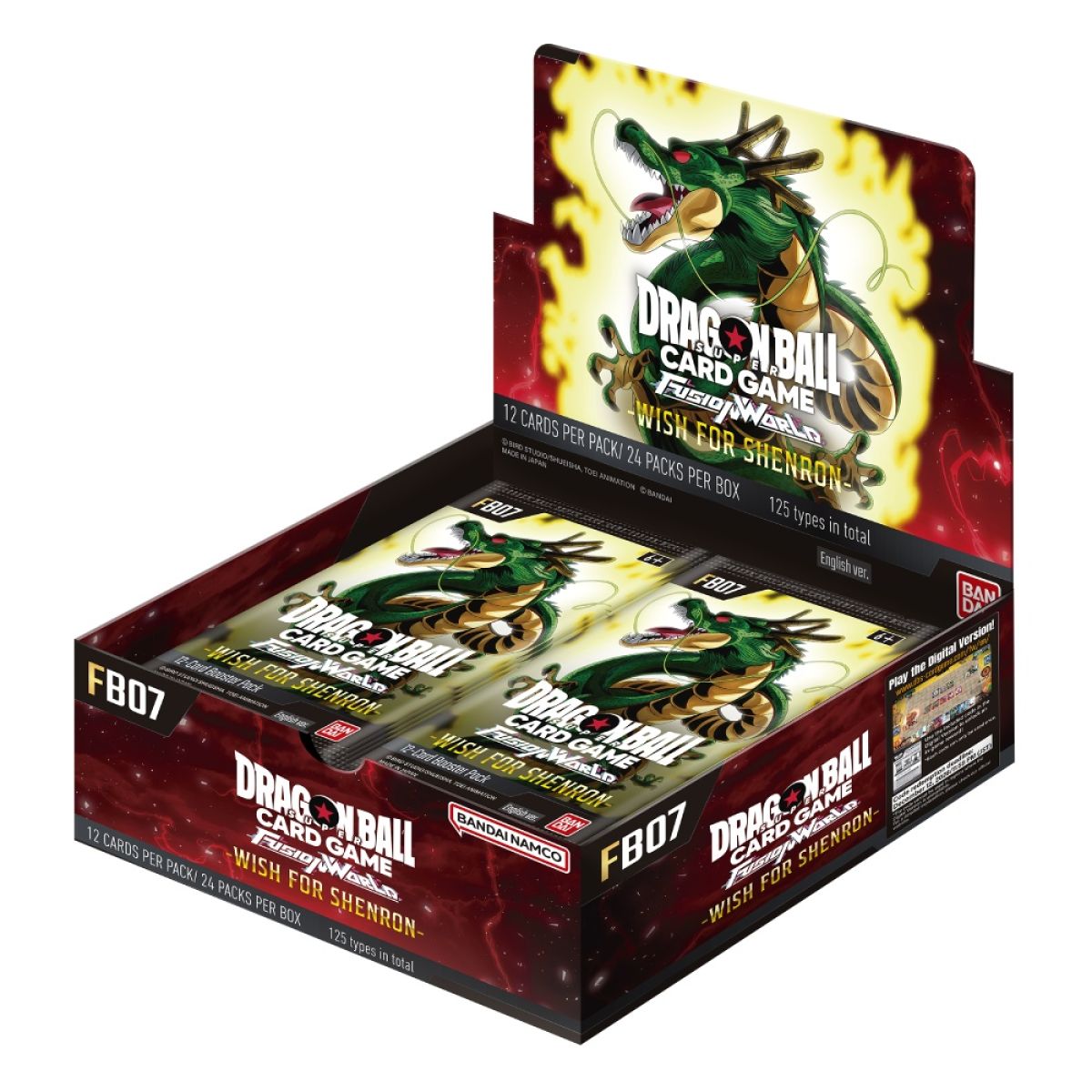 Dragon Ball Super Card Game: Fusion World – Booster Box - Wish for Shenron [FB07]