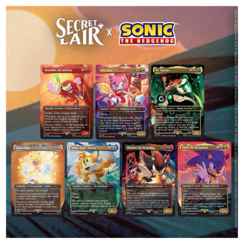 Magic Secret Lair x Sonic: Friends and Foes Regular Edition
