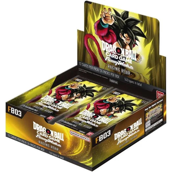 Dragon Ball Super Card Game Fusion World - Raging Roar Booster Box [FB03]