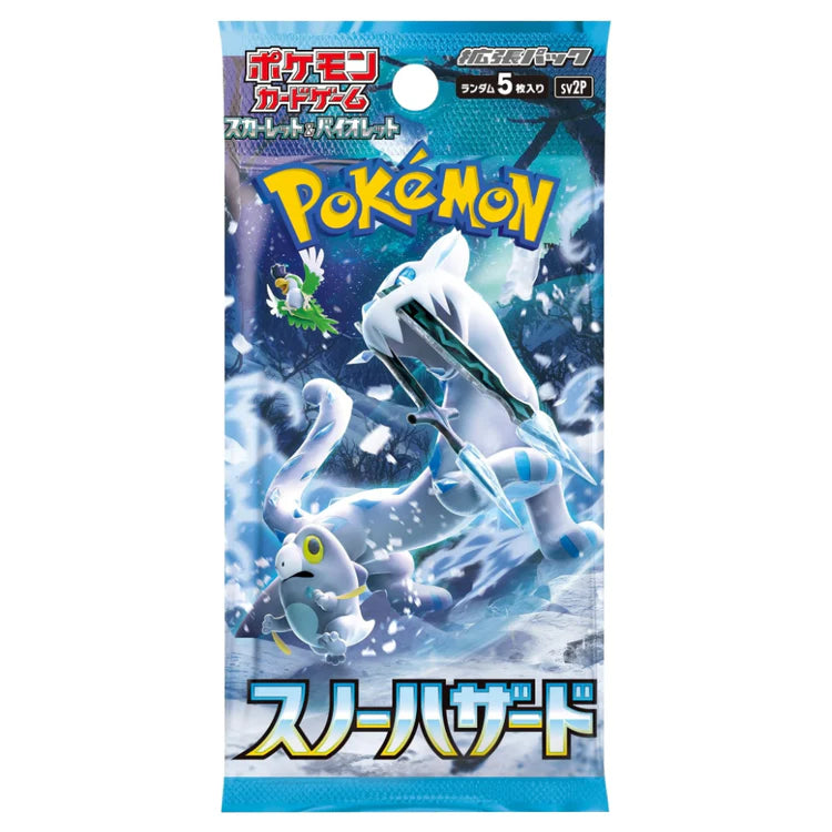 Pokemon Snow Hazard Booster Pack - Japanese