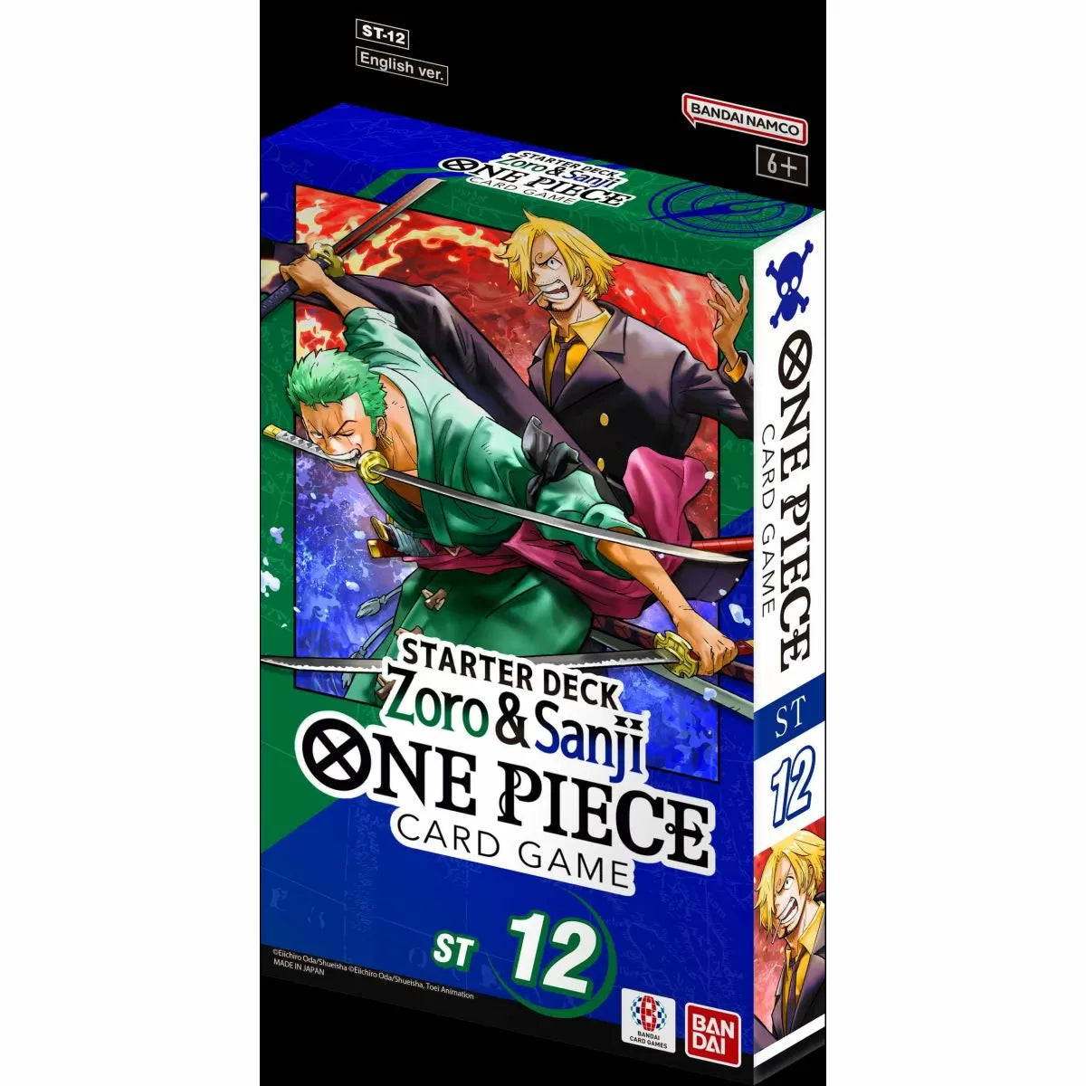 PRE ORDER - One Piece Card Game Zoro and Sanji Starter Deck [ST-12]