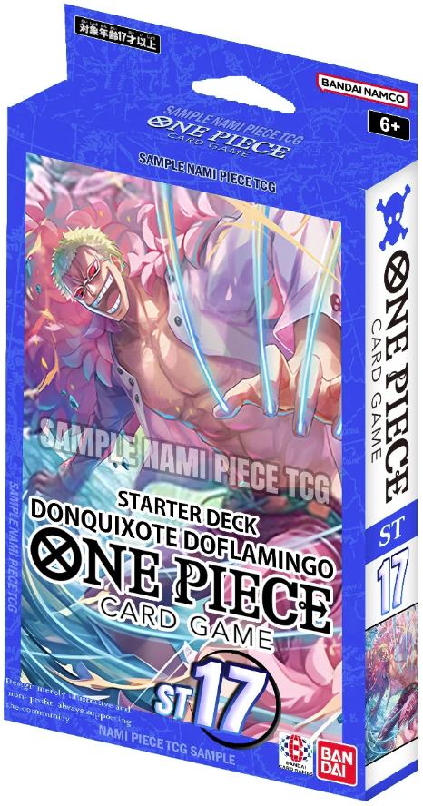 One Piece Card Game: Starter Deck – Donquixote Doflamingo - ST17