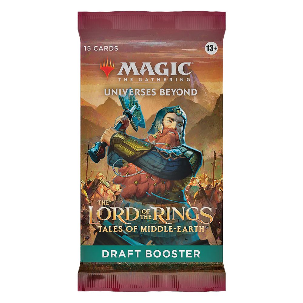 Magic the Gathering The Lord of the Rings: Tales of Middle-earth Draft Booster Pack