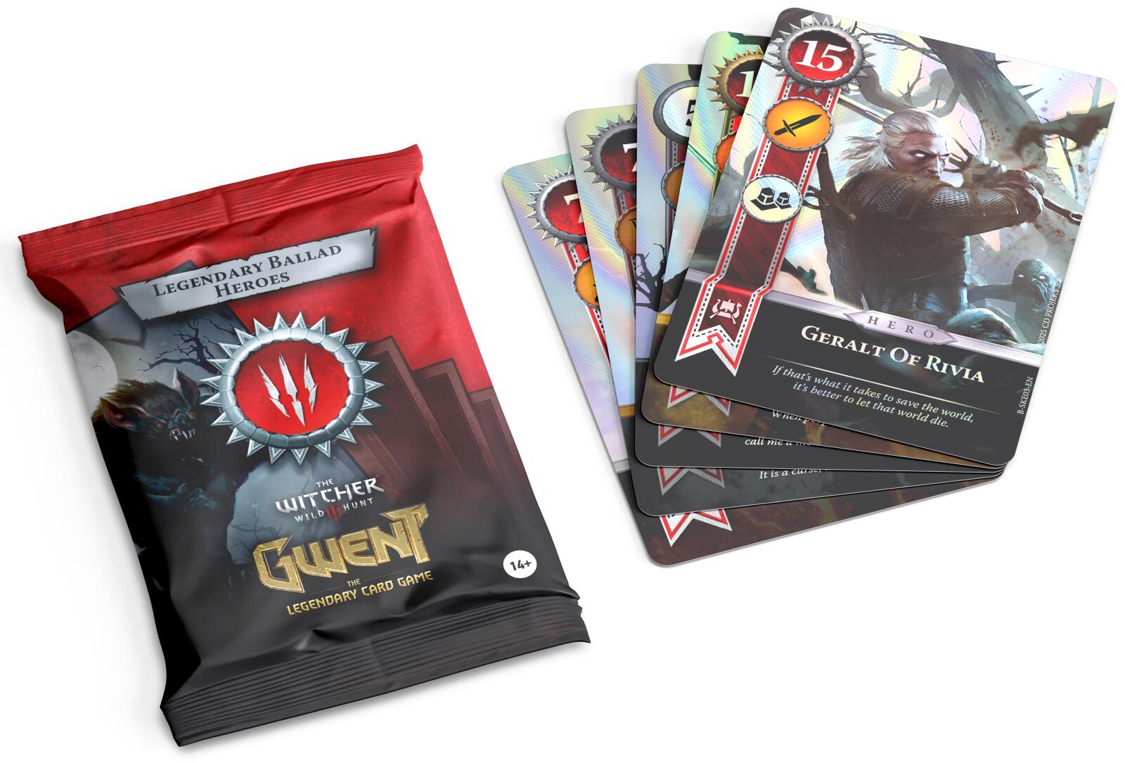 The Witcher - Gwent Legendary Ballad Monsters Card Set