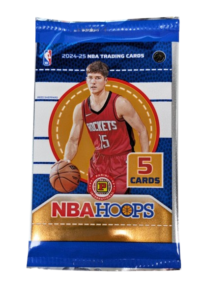 Panini 2024- 2025 Hoops Basketball GRAVITY FEED. 5 x card per pack