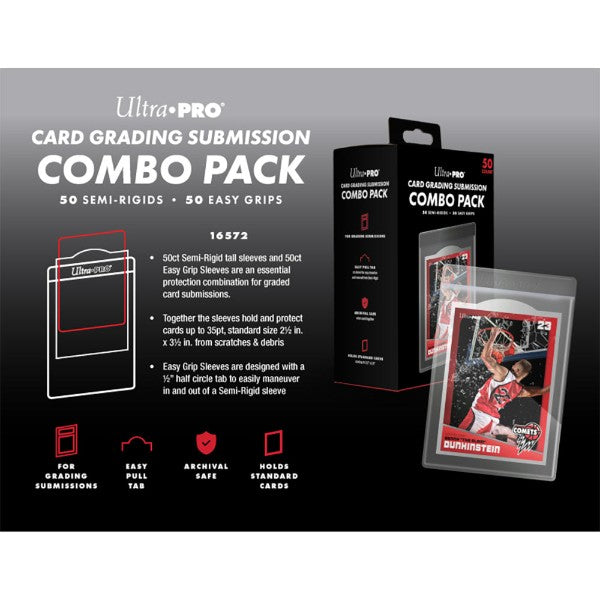 ULTRA PRO Card Grading Submission Combo Pack - 50-Count