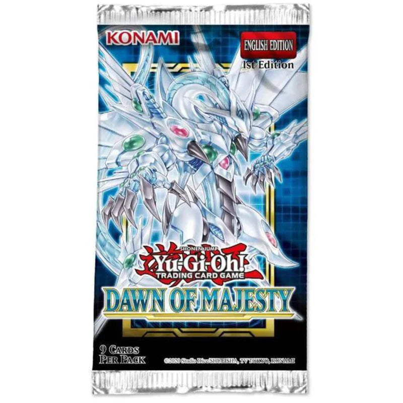 Yu-Gi-Oh! Booster Pack - Dawn Of Majesty (1st Edition)