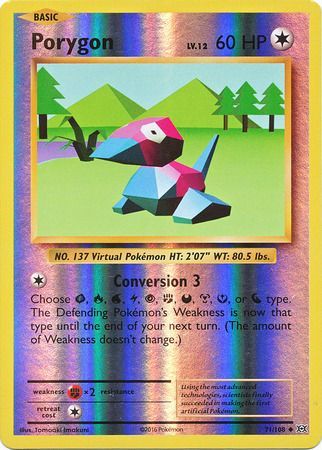 Porygon - 71/108 - Uncommon