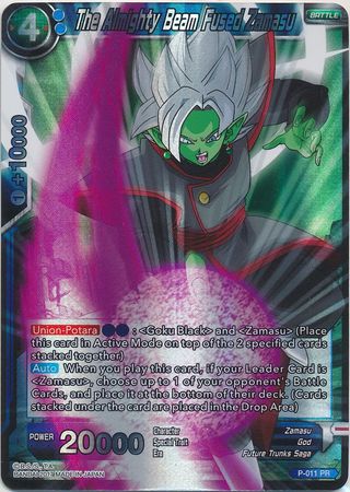 The Almighty Beam Fused Zamasu - P-011 - Promo