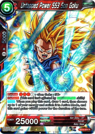 Untapped Power SS3 Son Goku - BT4-004