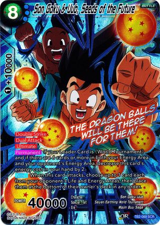 Son Goku & Uub, Seeds of the Future - TB2-069 - Secret Rare