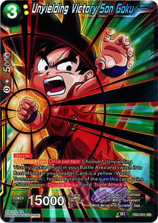 Unyielding Victory Son Goku - TB2-051 - Super Rare