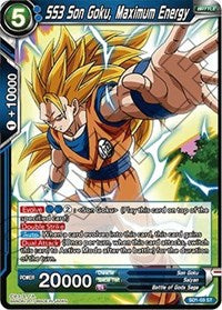 SS3 Son Goku, Maximum Energy - SD1-03