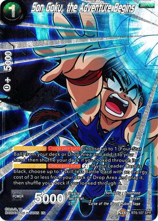 Son Goku, the Adventure Begins - BT6-107 - Special Rare (SPR)