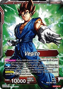 Vegito // Fusion Warrior Super Saiyan Vegito - BT2-001 R Foil