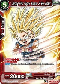 Rising Fist Super Saiyan 2 Son Goku - BT3-004 R
